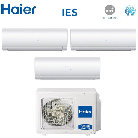 haier climatizzatore condizionatore haier trial split inverter serie ies 9912 con 3u70s2sr2fa gas r 32 9000900012000 wi fi optional