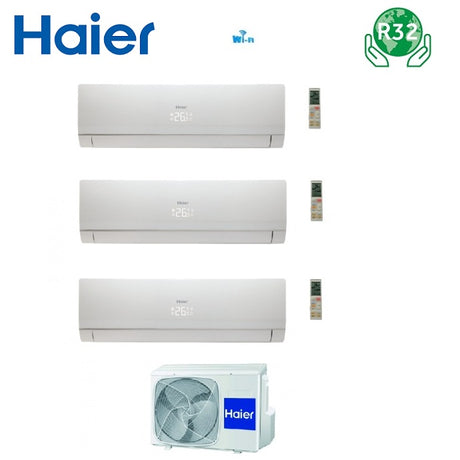 haier climatizzatore condizionatore haier trial split inverter serie nebula green white 9912 con 3u52s2sg1fa wi fi r 32 9000900012000