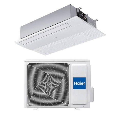 haier condizionatore a cassetta a 1 via haier 9000 btu ab25s2sa1fah r 32 wi fi integrato con griglia