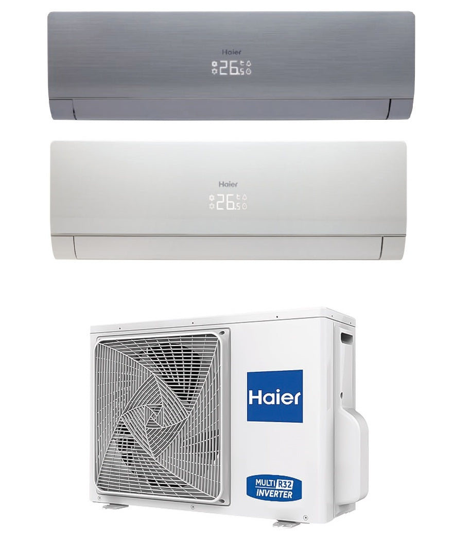 haier condizionatore dual split haier nebula green 79 con 2u40s2sm1fa r 32 wi fi integrato