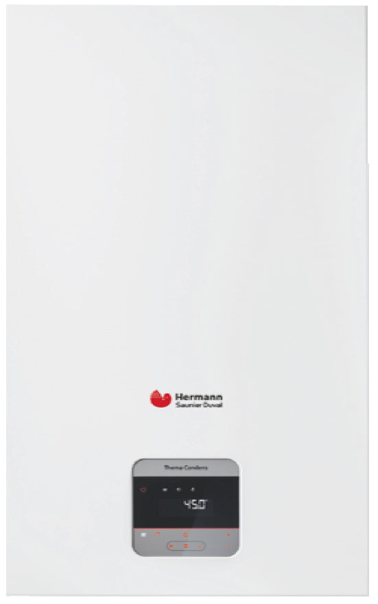 hermann saunier duval caldaia hermann saunier duval thema condens 30 kw a condensazione completa di kit fumi low nox metano ean 8056138599925