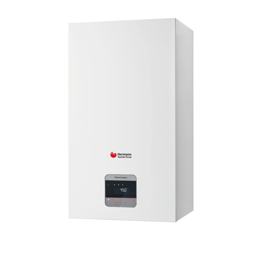 hermann saunier duval caldaia hermann saunier duval thema condens 35 kw a condensazione completa di kit fumi low nox metano o gpl