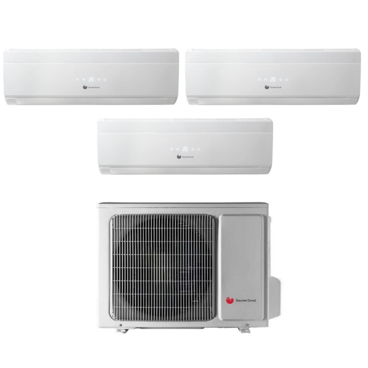hermann saunier duval climatizzatore condizionatore hermann saunier duval trial split inverter serie uni comfort 799 con sdh19 070mc3no r 32 700090009000