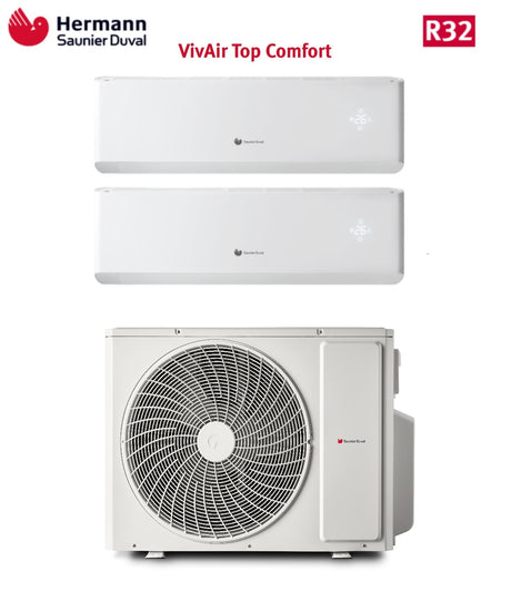 hermann saunier duval condizionatore dual split hermann saunier duval top comfort 77 con 1 040 mna2o r 32