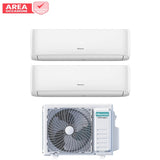 hisense area occasione 2882 condizionatore dual split hisense hi comfort 99 con 2amw42u4rgc r 32 wi fi integrato