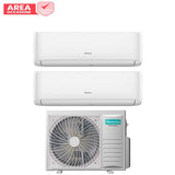 hisense area occasione 5042 condizionatore dual split hisense hi comfort 1212 con 3amw72u4rjc r 32 wi fi integrato