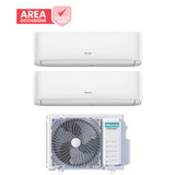 hisense area occasioni 2521 condizionatore dual split hisense hi comfort 79 con 2amw35u4rgc r 32 wi fi integrato
