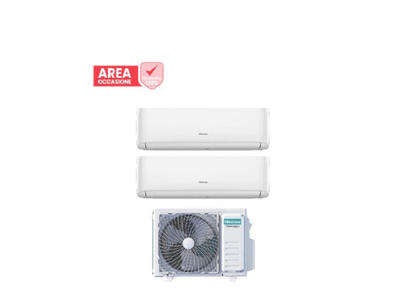hisense area occasioni 2824 condizionatore dual split hisense hi comfort 99 con 2amw52u4rxc r 32 wi fi integrato