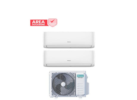 hisense area occasioni 2993 condizionatore dual split hisense hi comfort 99 con 2amw52u4rxc r 32 wi fi integrato