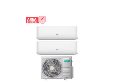 hisense area occasioni 5011 condizionatore dual split hisense hi comfort 1212 con 3amw62u4rjc r 32 wi fi integrato