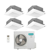hisense climatizzatore condizionatore hisense quadri split a cassetta 99912 con 4amw105u4raa r 32 wi fi optional 90009000900012000 con telecomando e pannello incluso novita