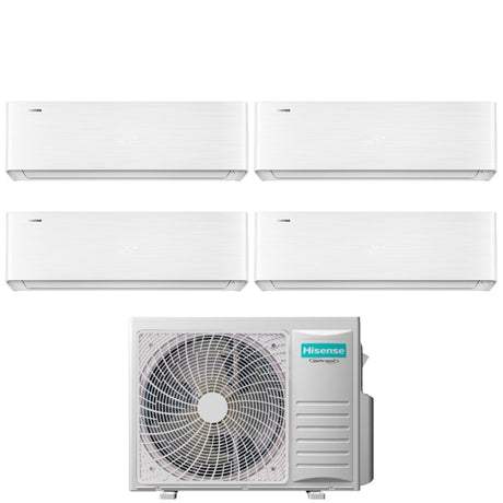 hisense climatizzatore condizionatore hisense quadri split inverter serie energy pro x 9121212 con 4mw105u4raa r 32 wi fi integrato 9000120001200012000