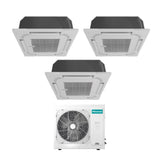 hisense climatizzatore condizionatore hisense trial split a cassetta 181818 con 4amw105u4raa r 32 wi fi optional 180001800018000 novita