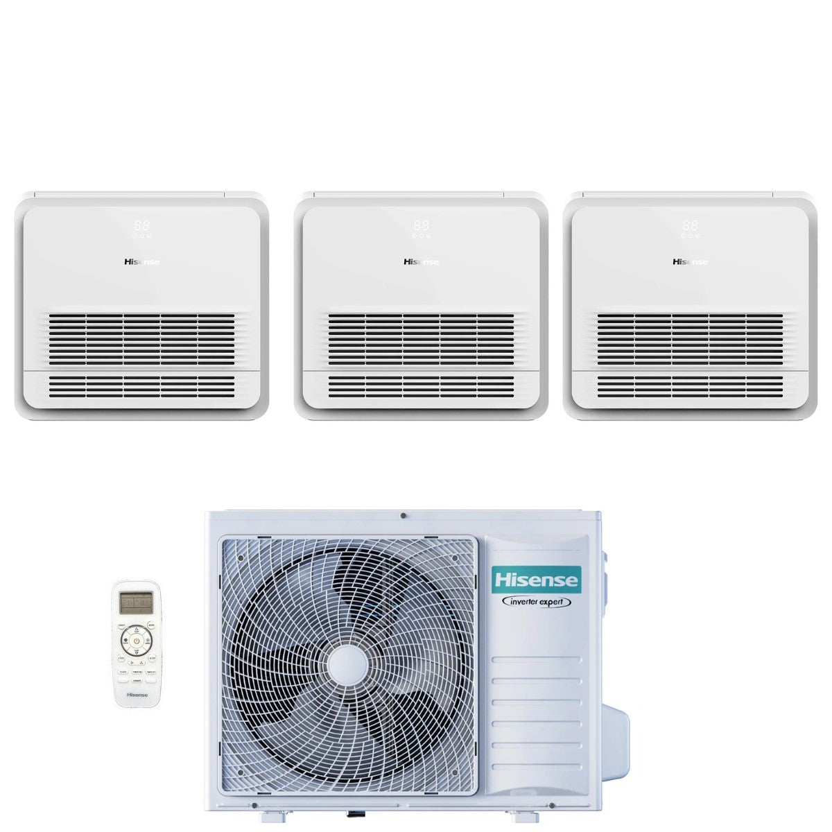 hisense climatizzatore condizionatore hisense trial split console 9912 con 3amw72u4rfa r 32 wi fi optional con telecomando di serie 9000900012000 novita