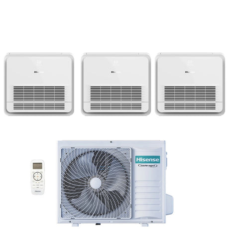 hisense climatizzatore condizionatore hisense trial split console 9912 con 3amw72u4rfa r 32 wi fi optional con telecomando di serie 9000900012000 novita