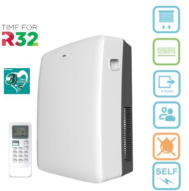 hisense climatizzatore condizionatore portatile hisense 12000 btu ap 12cr4rf js00 r 32 classe a