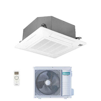 immagine-1-hisense-condizionatore-a-cassetta-hisense-24000-btu-auc71ur4rgb4-auw71u4rj7-r-32-wi-fi-optional-con-telecomando-e-pannello-incluso