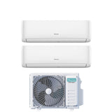 hisense condizionatore hisense dual split inverter serie hi comfort 912 con 3amw62u4rjc r 32 wi fi integrato 900012000