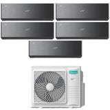 hisense condizionatore hisense penta split inverter energy pro x black 999912 con 5amw105u4rqc r 32 wi fi integrato