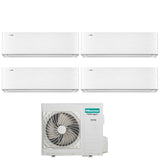 hisense condizionatore hisense quadri split energy pro x 9121218 con 5amw105u4rqc r 32 wi fi integrato