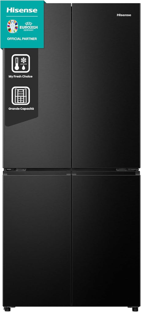 hisense frigorifero multidoor 4 porte a libera installazione hisense rq5p470safe 483 litri classe e a1785xl794xp698 total no frost nero ean 6921727078513