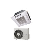 hitachi climatizzatore condizionatore hitachi a cassetta 4 vie inverter 9000 btu rai 25rpe r 32 wi fi optional con griglia inclusa novita