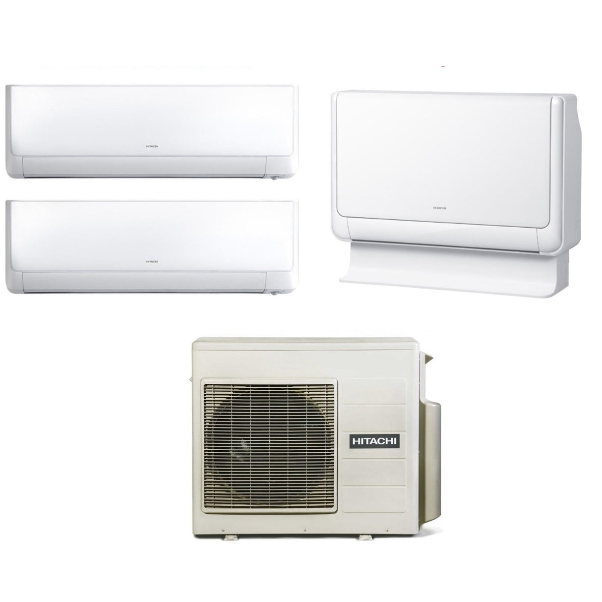 hitachi climatizzatore condizionatore hitachi trial split inverter serie performance 90009000 pavimento akebono 12000 con ram 53np3e r 32 wi fi optional 9000900012000 novita