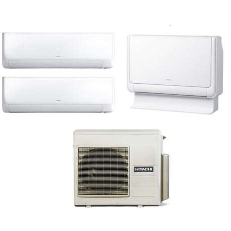 hitachi climatizzatore condizionatore hitachi trial split inverter serie performance 90009000 pavimento akebono 12000 con ram 53np3e r 32 wi fi optional 9000900012000 novita