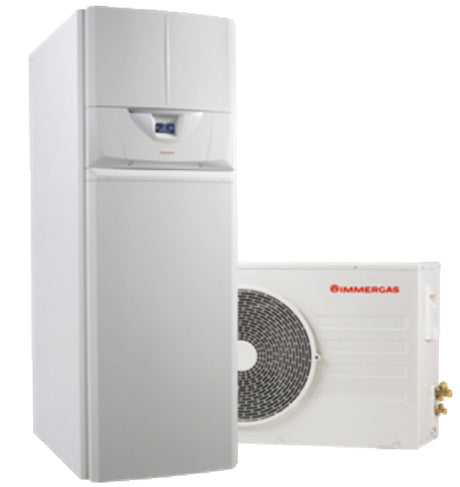 immergas pompa di calore aria acqua splittata a basamento immergas magis hercules pro 9 r 32