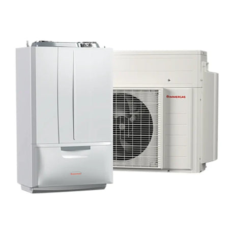 immergas pompa di calore ibrida inverter immergas victrix hybrid 24 r 32 monofase a gas gpl aa