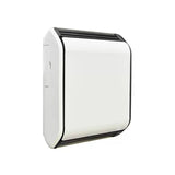 italkero radiatore stufa a gas italkero poster sp30 2.91 kw gpl o metano grigio argento con kit fumi