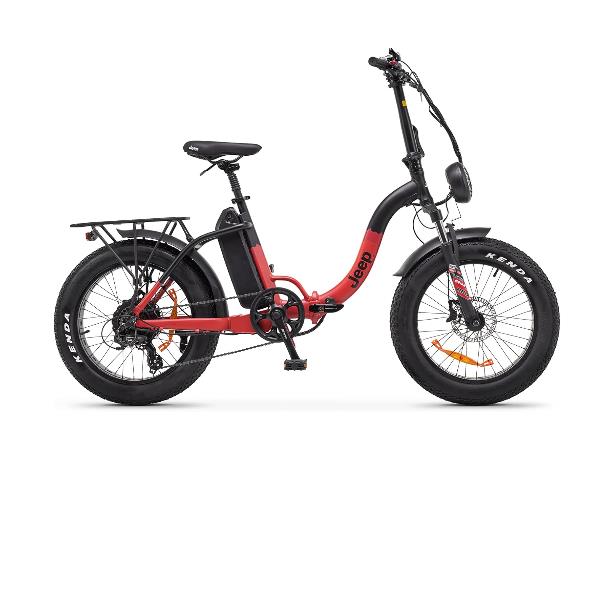 jeep bicicletta elettrica jeep e bike phoenix 36v 250w nero e rosso je bi 220001 ean 8052679455928