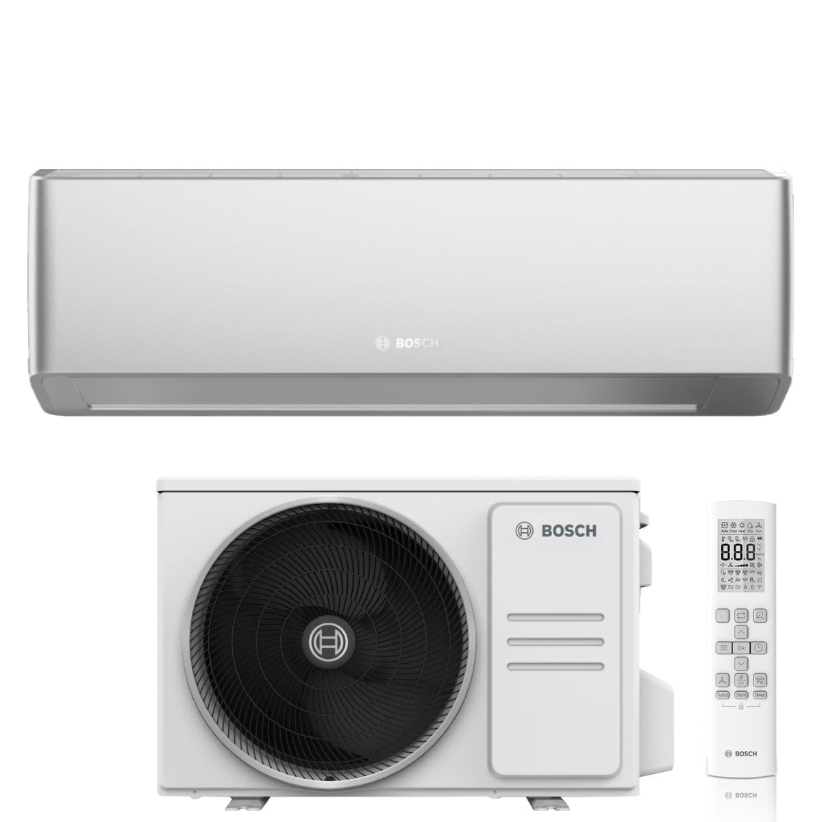 junkers bosch condizionatore bosch climate 7000i silver 15000 btu cl7000i set 41 e r 32 wi fi integrato