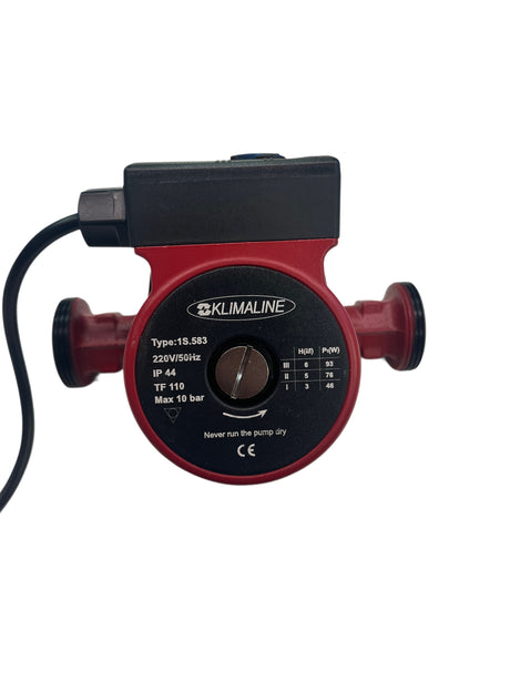klimaline pompa acqua circolatore riscaldamento 2560 180 per caldaia stufa pellet termocamino 3 velocita