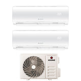 kosami condizionatore dual split kosami paros white 912 con 18 2 r 32 wi fi integrato