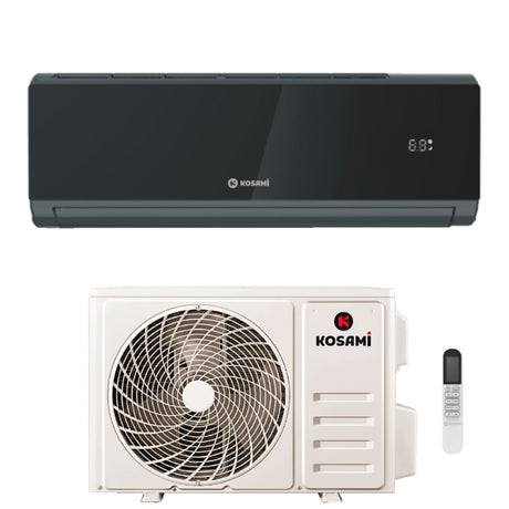 kosami condizionatore kosami paros black 9000 btu r 32 wi fi integrato