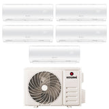 kosami condizionatore penta split kosami paros white 999918 con 42 5 r 32 wi fi integrato