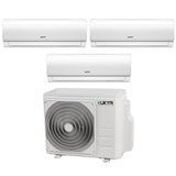 kukyr climatizzatore condizionatore kukyr trial split inverter serie spring 91212 con multi 3 27 r 32 wi fi optional 90001200012000