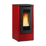 la nordica stufa a pellet la nordica extraflame dahiana 5 0 da 10 kw wi fi optional con telecomando
