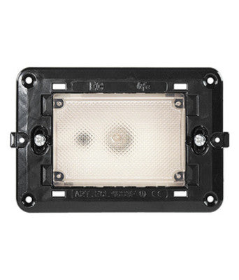 lampada fissa di emergenza nera life art.4060