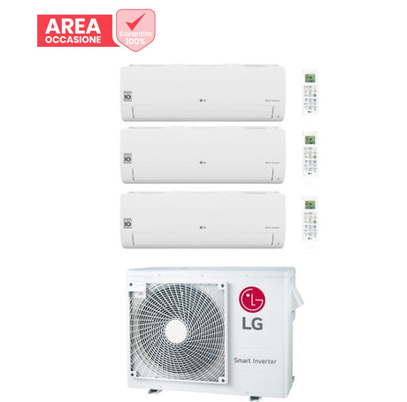 lg area occasione climatizzatore condizionatore lg trial split inverter serie libero smart 9912 btu con mu3r19 ul0 r 32 9000900012000 wi fi integrato