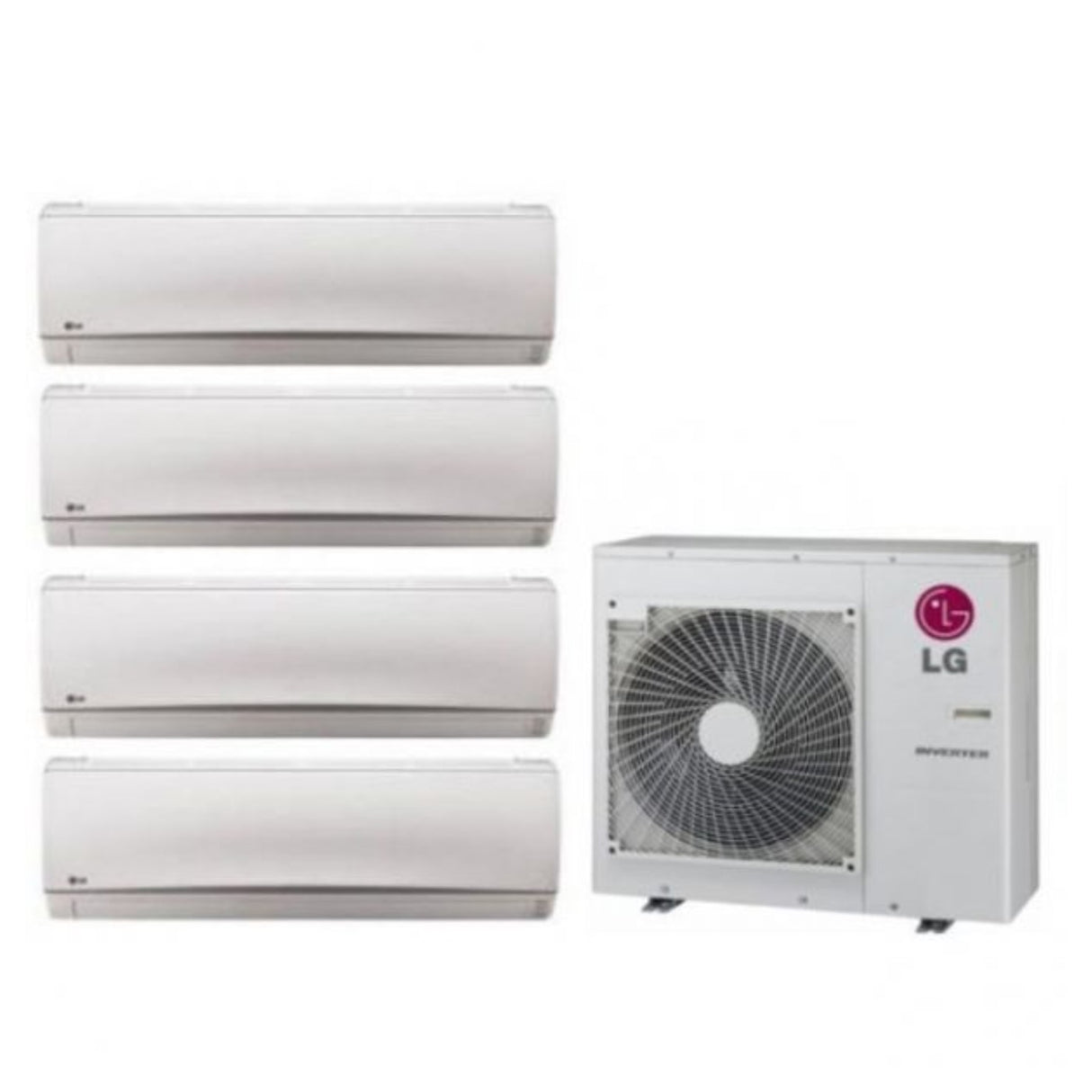 lg climatizzatore condizionatore inverter quadri 991212 lg serie libero 900090001200012000 btu con mu4r27 r 32 a