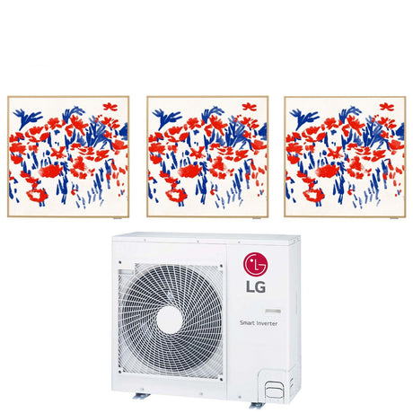 lg climatizzatore condizionatore lg trial split inverter serie artcool gallery 9912 con mu5r30 r 32 wi fi optional 9000900012000