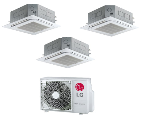 lg condizionatore a cassetta trial split lg standard 91212 btu con mu3r21 r 32 wi fi optional con pannello
