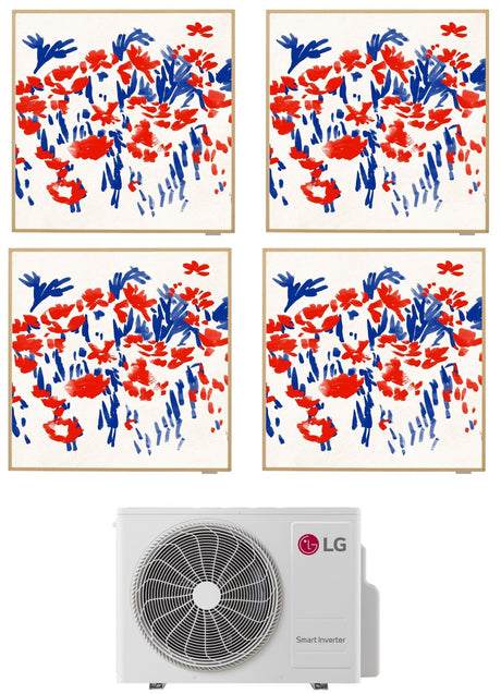 lg condizionatore lg quadri split inverter artcool gallery photo 12121212 con mu4r27 r 32 wi fi integrato