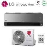 lg super offerta climatizzatore condizionatore lg inverter serie artcool mirror 9000 btu ac09bq r 32 wi fi integrato classe aa ean 8059657002891