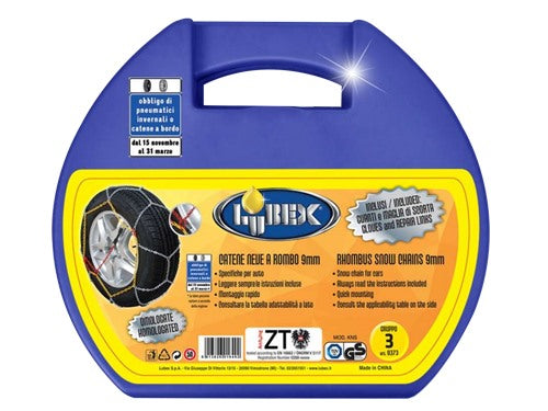 lubex catene da neve per auto gruppo 090 kns ean 8013826016539