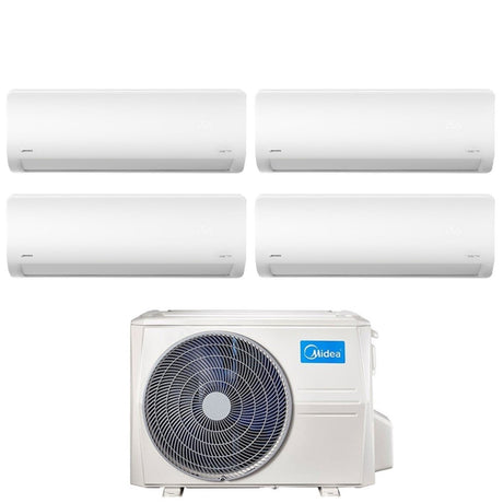 midea climatizzatore condizionatore midea quadri split inverter serie xtreme 991212 con m4o 36fn8 r 32 wi fi integrato 900090001200012000 novita