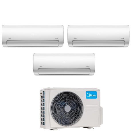 midea climatizzatore condizionatore midea trial split inverter serie mission pro 91212 con m3o 27nf8 r 32 wi fi optional 90001200012000
