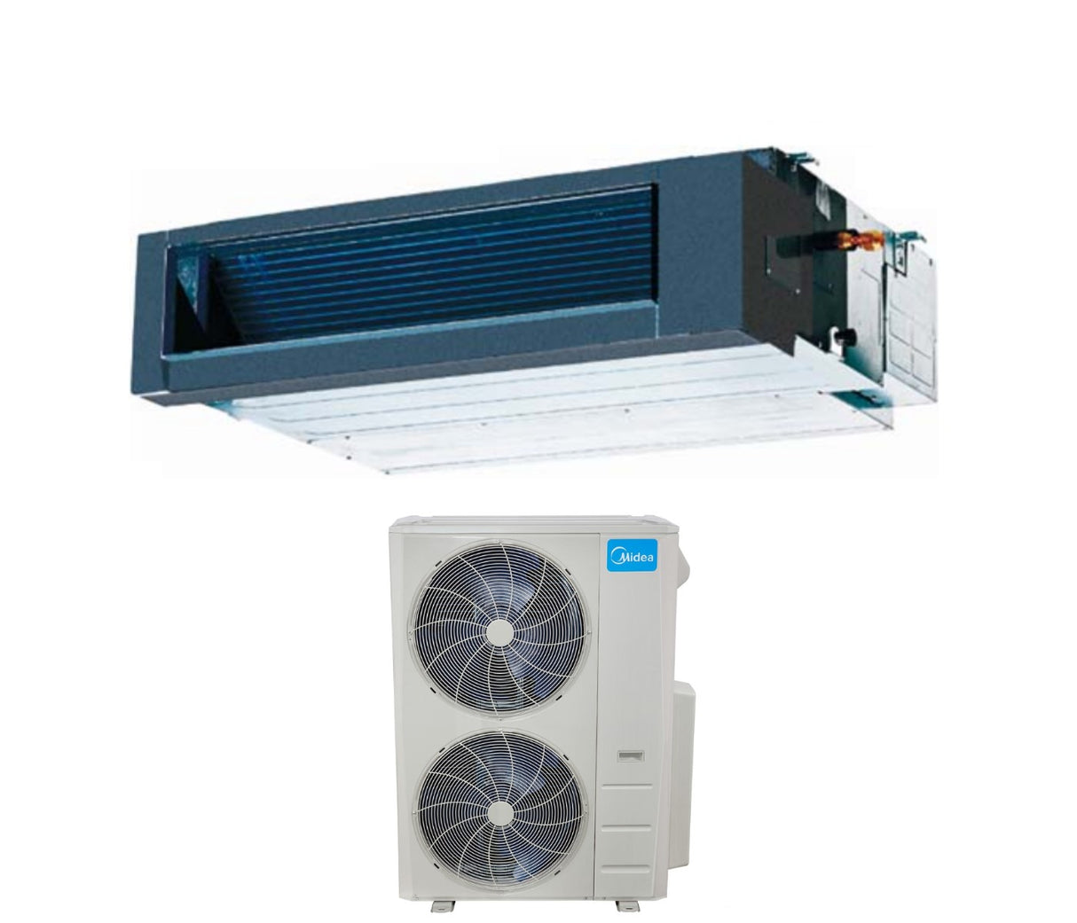 midea offerta climatizzatore condizionatore canalizzato canalizzabile midea inverter 48000 btu mtb 140 moue 140k monofase r 410